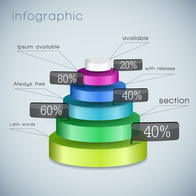 信息图模板 流程