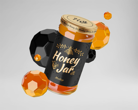 蜂蜜罐样机