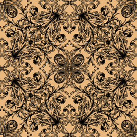 欧式古典花纹贴纸