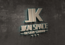 LOGO墙面立体贴图样机