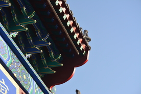 古建筑屋檐一角