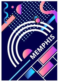 点线面渐变背景