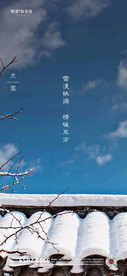 大雪海报