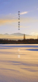 大雪海报