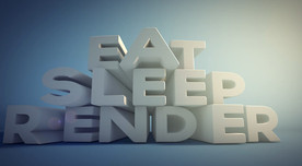 C4D 模型片头动画logo