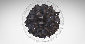 C4D 模型动画旋转的球体线性