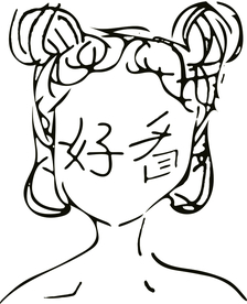 好看  女孩  T恤