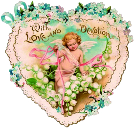 天使 花圈 爱心 T恤  裁片