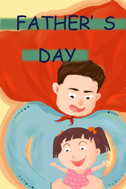 父亲节海报