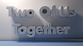 C4D 模型字体场景开头