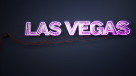 C4D 模型霓虹灯发光字体