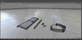 C4D 模型笔记本手表钢笔手账