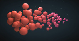 C4D 模型 小球撞击