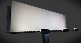 C4D 模型动画广告牌灯箱