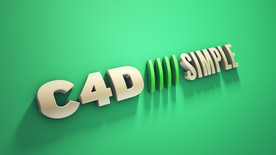 C4D 模型动画字体模型
