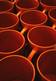 C4D 模型咖啡杯红色