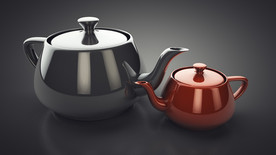C4D 模型动画茶壶