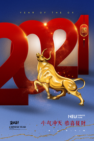 新年节日传统宣传活动海报素材