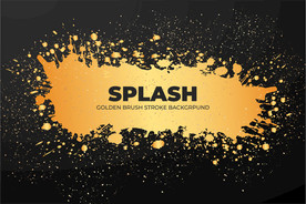 笔刷 展板背景模板