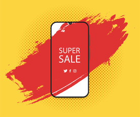 笔刷 展板背景模板