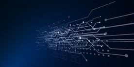 科技海报展板背景