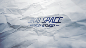 皱纸LOGO贴图样机