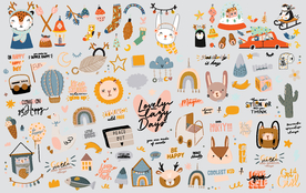 圣诞矢量图标大合集