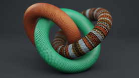 C4D 材质纹理针织毛线毛衣纹