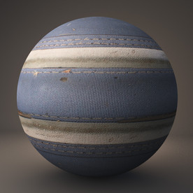 C4D 材质皮革帆布衣物纹理