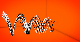 C4D 片头动画流动彩带