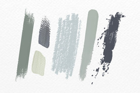 笔刷 展板背景模板