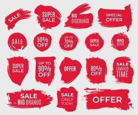 笔刷 展板背景模板