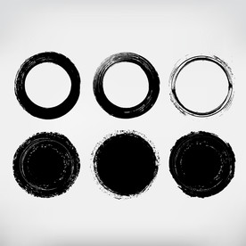 笔刷 展板背景模板