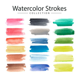 笔刷 展板背景模板