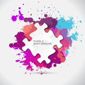 笔刷 展板背景模板