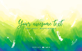 笔刷 展板背景模板