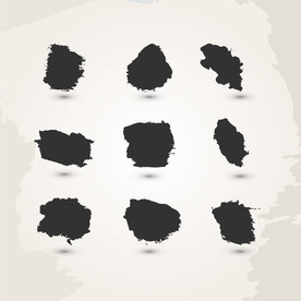 笔刷 展板背景模板