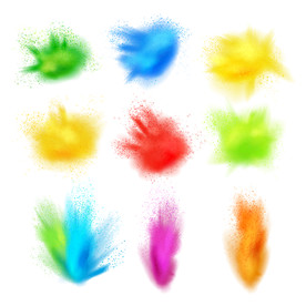 笔刷 展板背景模板