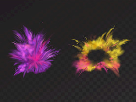 笔刷 展板背景模板