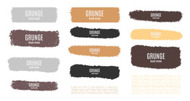 笔刷 展板背景模板