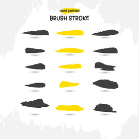 笔刷 展板背景模板