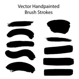 笔刷 展板背景模板