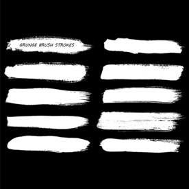 笔刷 展板背景模板