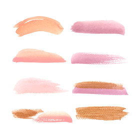 笔刷 展板背景模板