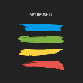 笔刷 展板背景模板