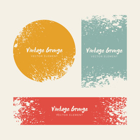 笔刷 展板背景模板