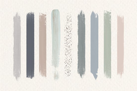 笔刷 展板背景模板