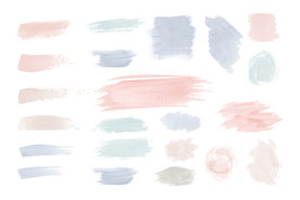 笔刷 展板背景模板