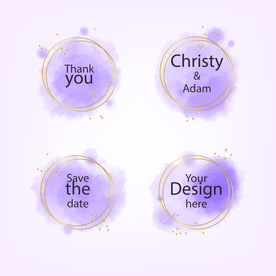 笔刷 展板背景模板