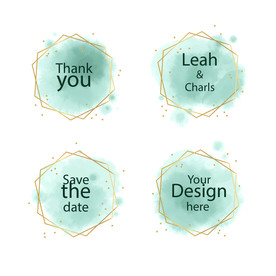 笔刷 展板背景模板